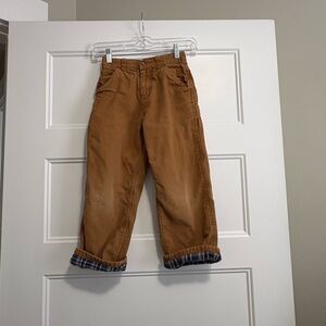 Boys Sz 7 Carhartt Insulated Pants